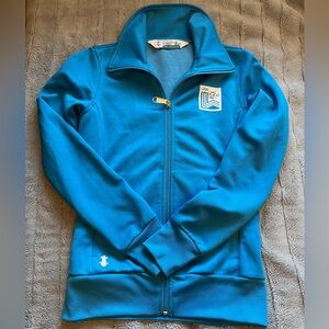 Aritzia 1980 Lake Placid Olympic Zip Up Sweater Size Medium